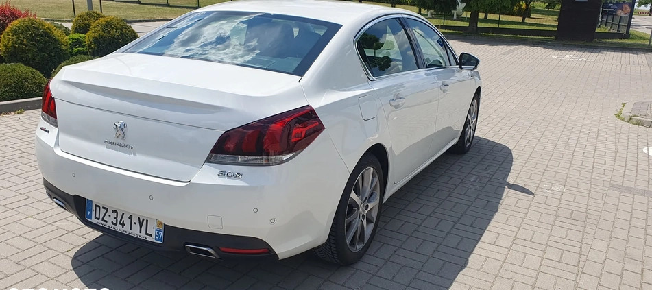 Peugeot 508 cena 52000 przebieg: 116850, rok produkcji 2015 z Chełm małe 742